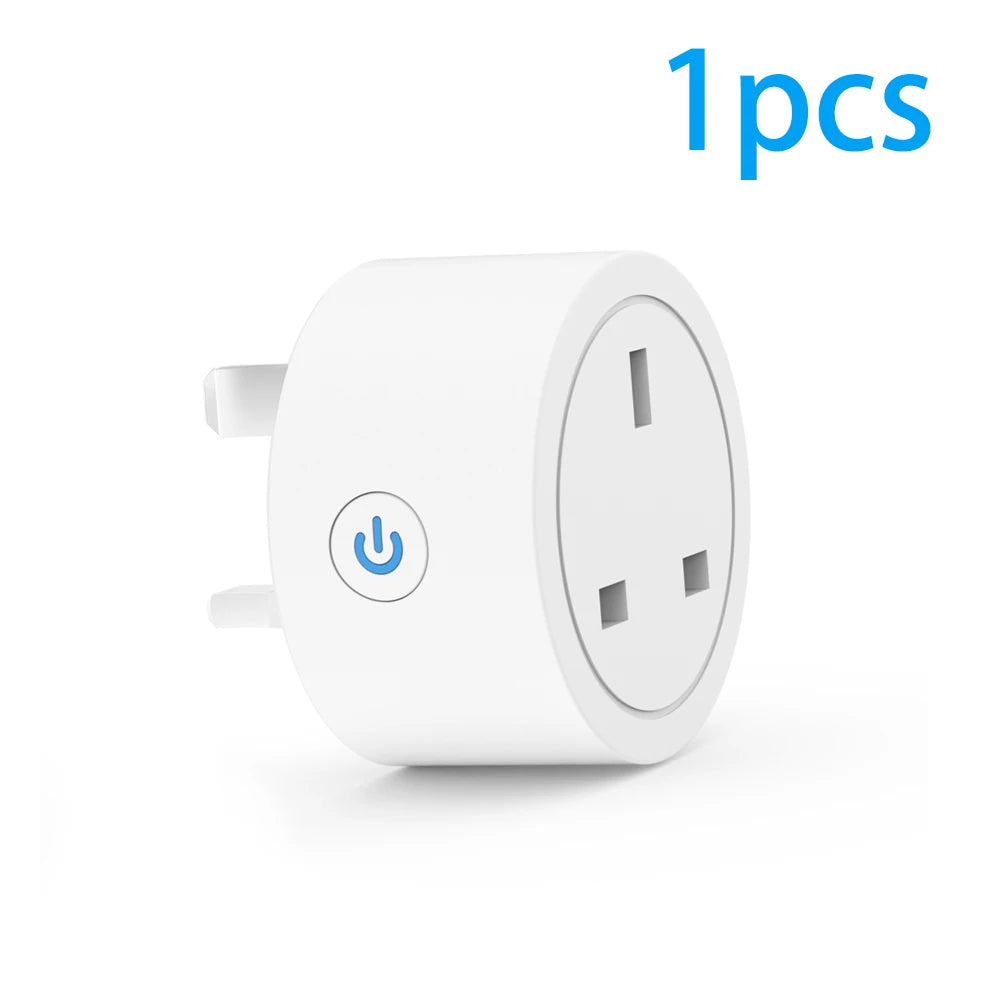 20A Smart WiFi Plug UK | Alexa Control, Energy Monitoring & Timer – Smart Home Power Socket