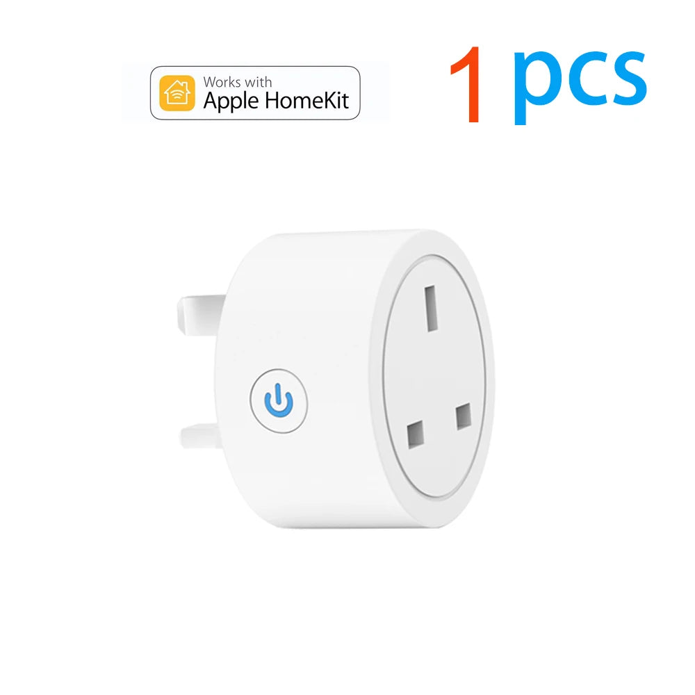 20A Smart WiFi Plug UK | Alexa Control, Energy Monitoring & Timer – Smart Home Power Socket